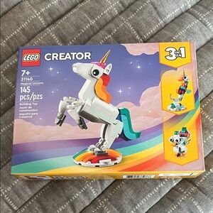 LEGO Creator 3-in-1 Colorful Unicorn Set